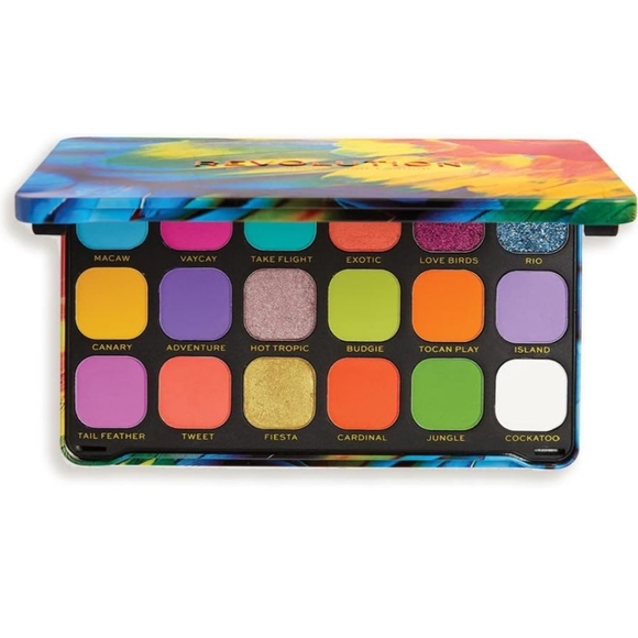 Revolution Shadow Palette Forever Flawless Bird of Paradise - Picture 4 of 5